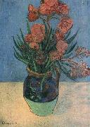 Vincent Van Gogh, Vase with Oleanders